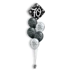 Ballonboeket 70 Elegant Sparkles & Swirls (#30039)