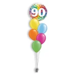 Ballonboeket 90 Rainbow Confetti (#49562)