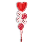 Ballonboeket Brushed Hearts (#5000590)