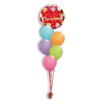 Ballonboeket Christmas Trees Red (#15025)