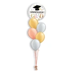 Ballonboeket Congratulations Grad Rose Gold (#25757)