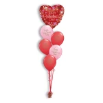 Ballonboeket Sparkling Valentine's Day (#36207H)