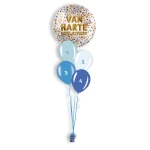Ballonboeket zelf samenstellen XXL Numbers Confetti