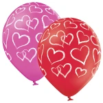 D11 (30 cm) Belbal Hearts ballonnen