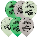 D11 (30 cm) Belbal Monster Truck Birthday ballonnen