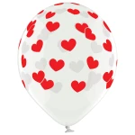 D11 (30 cm) Belbal Red Hearts ballonnen