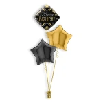 Folieballonboeket Birthday Art Deco (#49100)