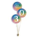 Folieballonboeket Colourful Rainbow 30 (#G78077RH, #G78043RH, #G78079RH)