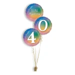 Folieballonboeket Colourful Rainbow 40 (#G78077RH, #G78044RH, #G78079RH)