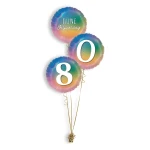 Folieballonboeket Colourful Rainbow 80 (#G78077RH, #G78048RH, #G78079RH)