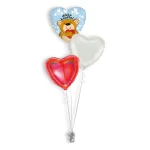 Folieballonboeket Dikke knuffel (#G78094H-P)