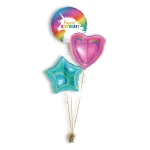 Folieballonboeket Glitter Unicorn Birthday (#36882GH)