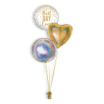 Folieballonboeket Glittering Best Day Ever! (#36589GH)