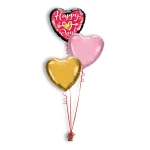 Folieballonboeket Happy (Heart) Day! (#21630)
