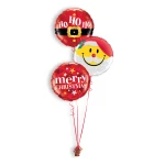 Folieballonboeket Ho Ho Ho Santa's Belt (#52120, #54814, #43493)