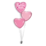 Folieballonboeket Hoera Een Meisje (#78019H)