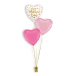 Folieballonboeket Satin Mother's Day Hearts (#26609P)