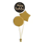 Folieballonboeket Sparkling Happy Birthday (#G78219)