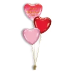 Folieballonboeket Valentine's Day Arrow (#78539)