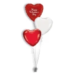 Folieballonboeket Valentine's Day Stripes (#36510H)