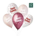 G120 (33 cm) Gemar Stars Pink ballonnen