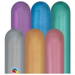 260Q Qualatex modelleer Chrome Assortment latex ballonnen