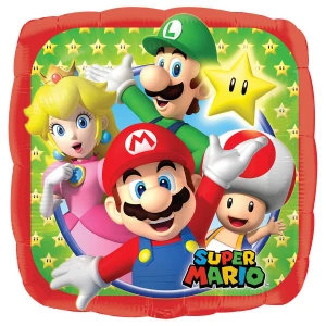 18 Inch (43 cm) Anagram Mario Bros folie ballon