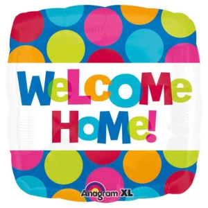 18 Inch (43 cm) Anagram Welcome Home folie ballon 18 Inch (43 cm) Anagram Welcome Home folie ballon