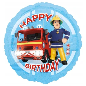 18 Inch (44 cm) Anagram Birthday Brandweerman Sam folie ballon