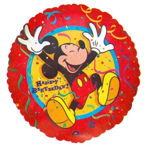 18 Inch (44 cm) Anagram Mickey Mouse Happy Birthday folie ballon