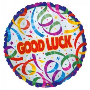18 Inch (44 cm) Anagram Party Streamers Good Luck folie ballon