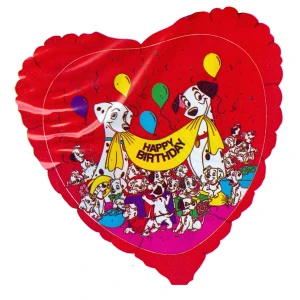 18 Inch (46 cm) Anagram 101 Dalmatiërs Happy Birthday folie ballon