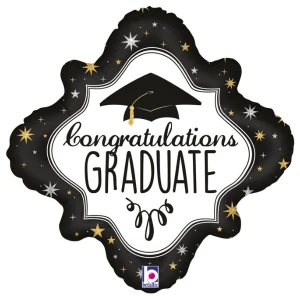 18 Inch (46 cm) Grabo Congrats Graduate folie ballon