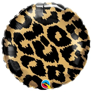 18 Inch (46 cm) Qualatex Leopard Spots Pattern folie ballon