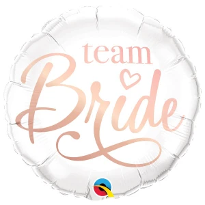 18 Inch (46 cm) Qualatex Team Bride folie ballon