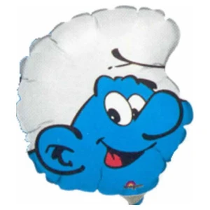 20 Inch (50 cm) Anagram Smurf folie ballon