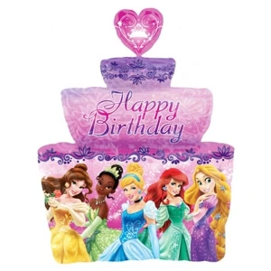 28 Inch (71 cm) Anagram Disney Princes Birthday Cake folie ballon