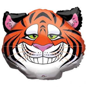 30 Inch (76 cm) Anagram Circus Tiger folie ballon 30 Inch (76 cm) Anagram Circus Tiger folie ballon