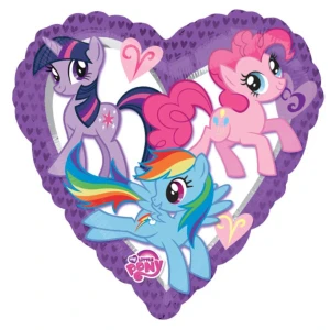 32 Inch (81 cm) Anagram My Little Pony Heart folie ballon