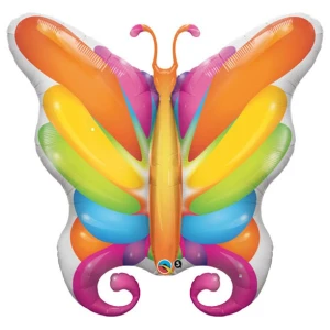 40 Inch (101 cm) Qualatex Brilliant Butterfly folie ballon