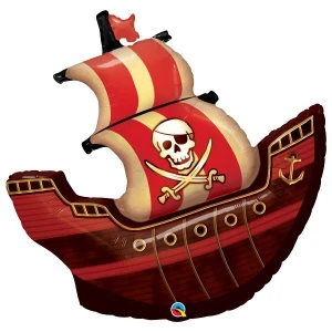 40 Inch (101 cm) Qualatex Pirate Ship folie ballon
