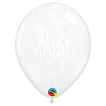 11 Inch (28 cm) Qualatex Birthday Sparkle latex ballonnen