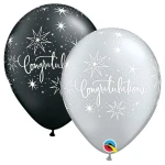 11 Inch (28 cm) Qualatex Congratulations Elegant latex ballonnen