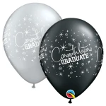 11 Inch (28 cm) Qualatex Congratulations Graduate latex ballonnen