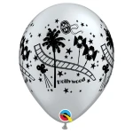 11 Inch (28 cm) Qualatex Hollywood Stars ballonnen