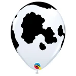 11 Inch (28 cm) Qualatex Holstein Cow ballonnen