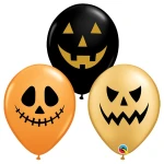 11 Inch (28 cm) Qualatex Jack Faces ballonnen