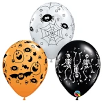11 Inch (28 cm) Qualatex Spooky Assortment ballonnen