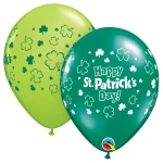 11 Inch (28 cm) Qualatex St. Patrick's Day! latex ballonnen