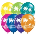11 Inch (28 cm) Qualatex Tropical Vistas ballonnen